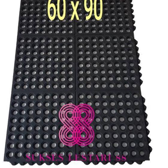 12.12 Promo Brand Keset Karpet Karet Anti Slip Kamar Mandi 60 x 90 - WSM grosir