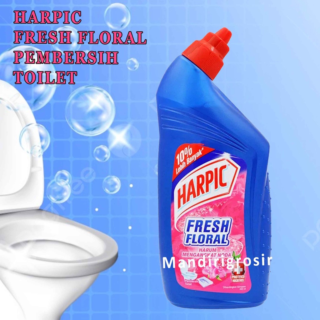 Pembersih * Toilet * Harpic * Aroma Fresh Floral * 450ml