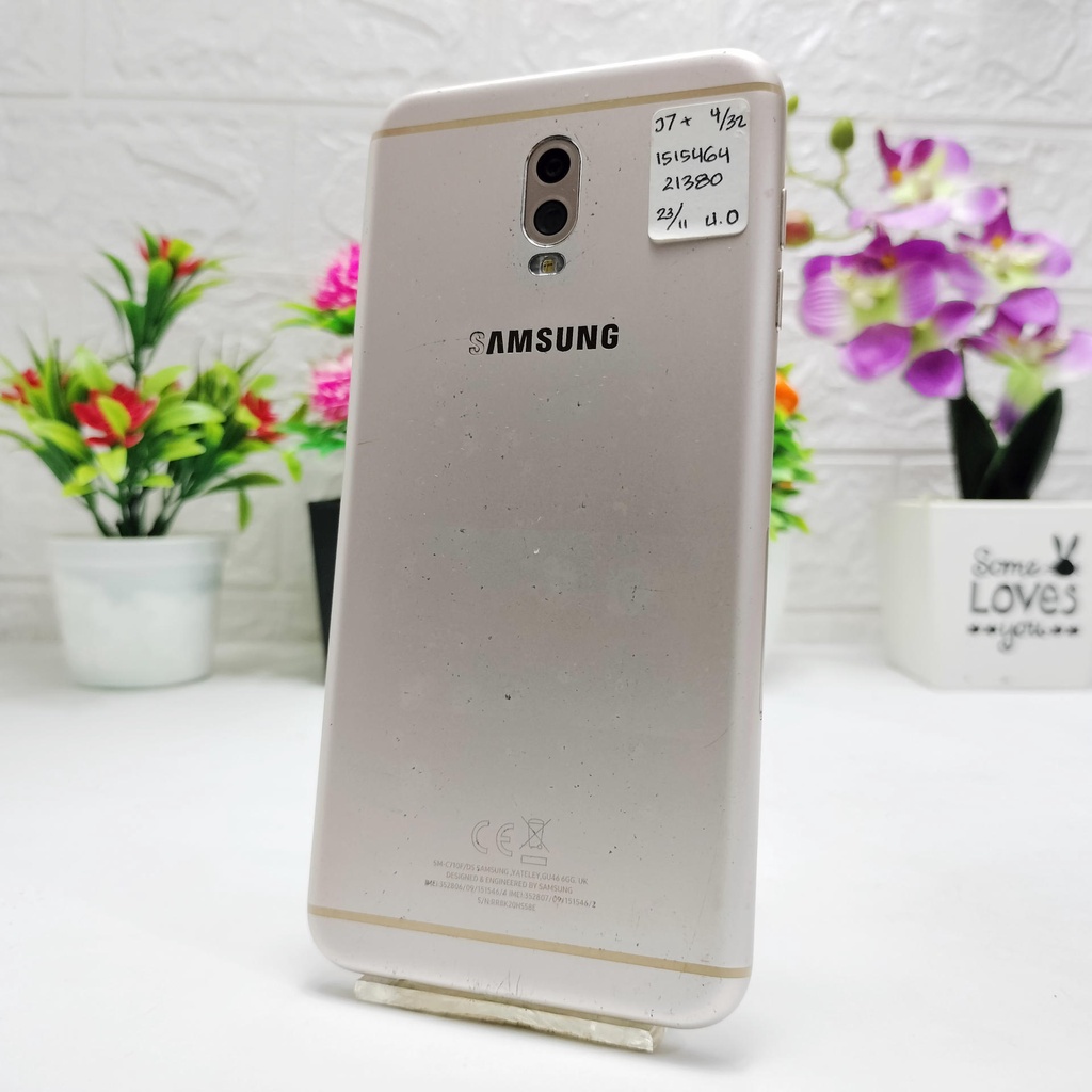 Samsung J7 Plus 4/32GB Bekas Second Eks Grs Resmi Baca Deskripsi iklan