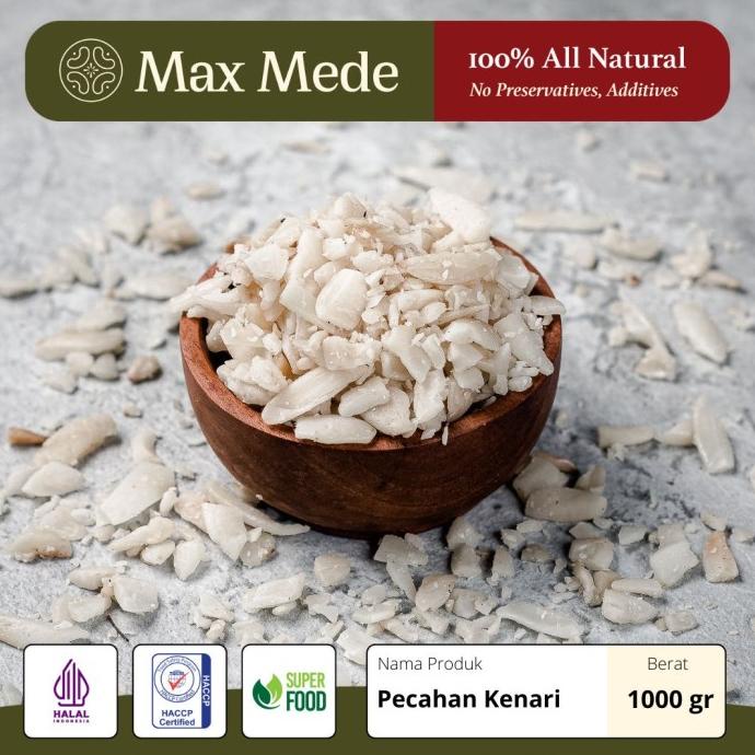 

Pecahan Kacang Kenari / Kenari Hancur 1000Gram / 1KG