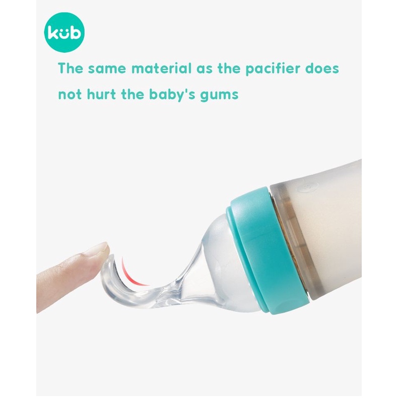 KUB Vertical Rice Paste Feeding Spoon