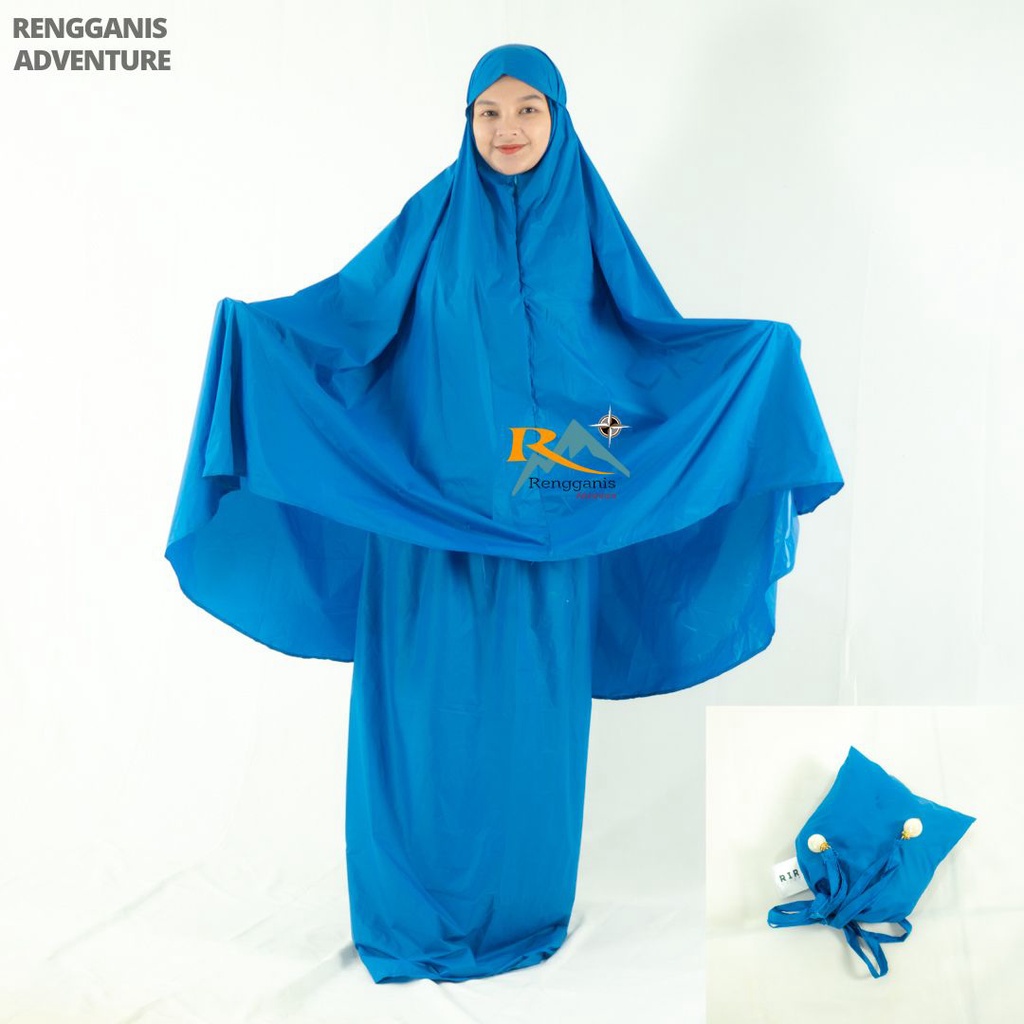 MUKENA TRAVEL RIR HIJAB MUKENA JUMBO DAN KECIL TRAVELING MUKENA PARASUT PREMIUM KOREA