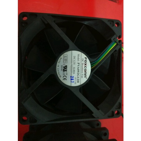 Fan Kesing Ori Dc 12 Vol Foxconn Dc Brushless Fan Bisa Juga Buat Fan Heatsing Terbaru Murah Bagus