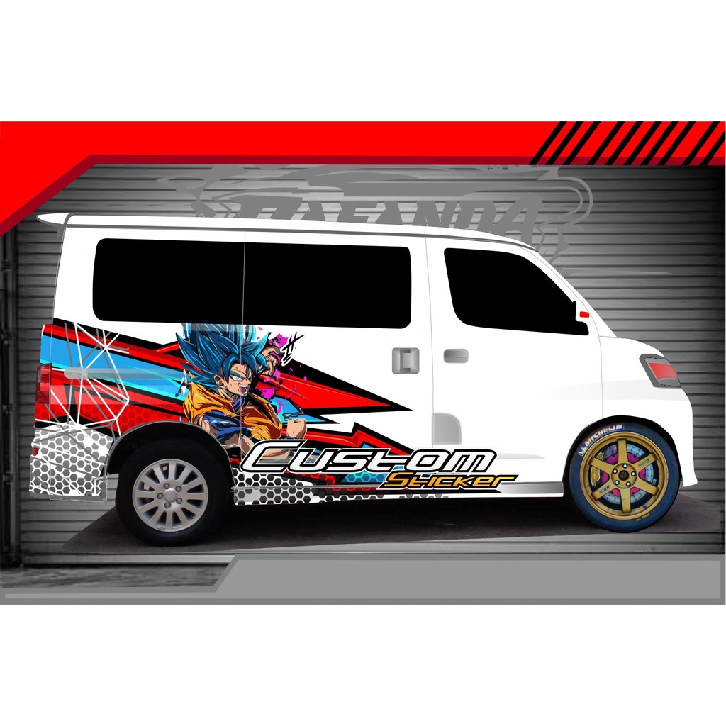 stiker decal luxio grandmax blindvan apv dll