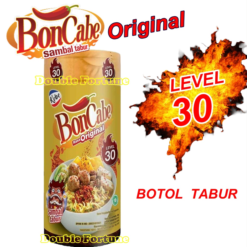 Bon Cabe Rasa Original Level 30 - Botol 40 gr