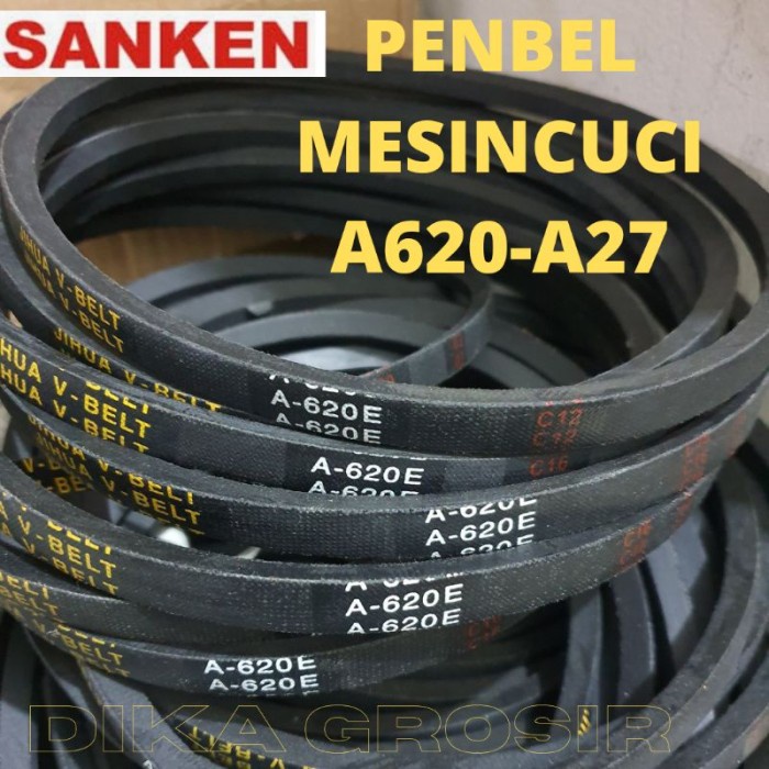 V BELT MESIN CUCI SANKEN TIPE 620/27