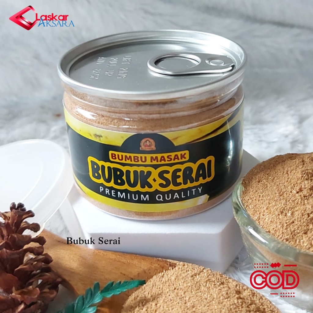 

Can - Rempah Bubuk Serai Sereh Lemongrass Powder / Premium