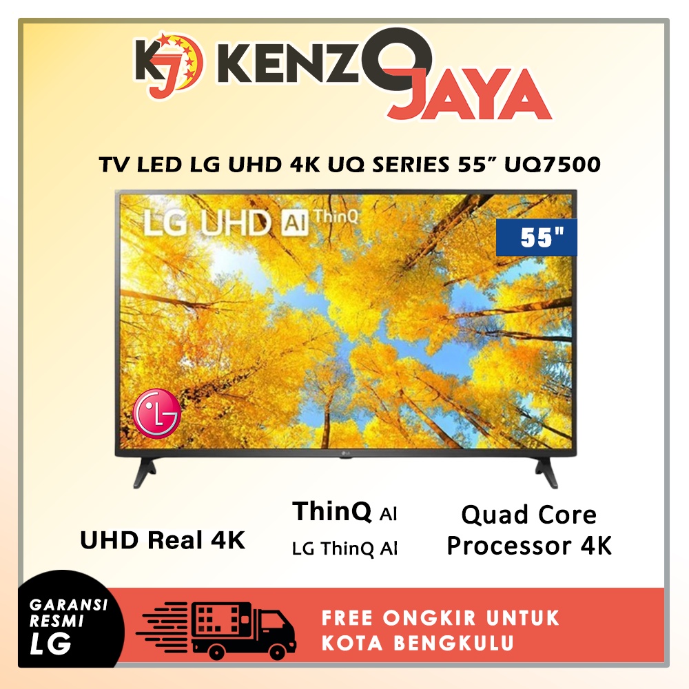 LG Smart Tv 2022 55 Inch 4K UHD 55UQ7500PSF / 55UQ7500 / UQ7500