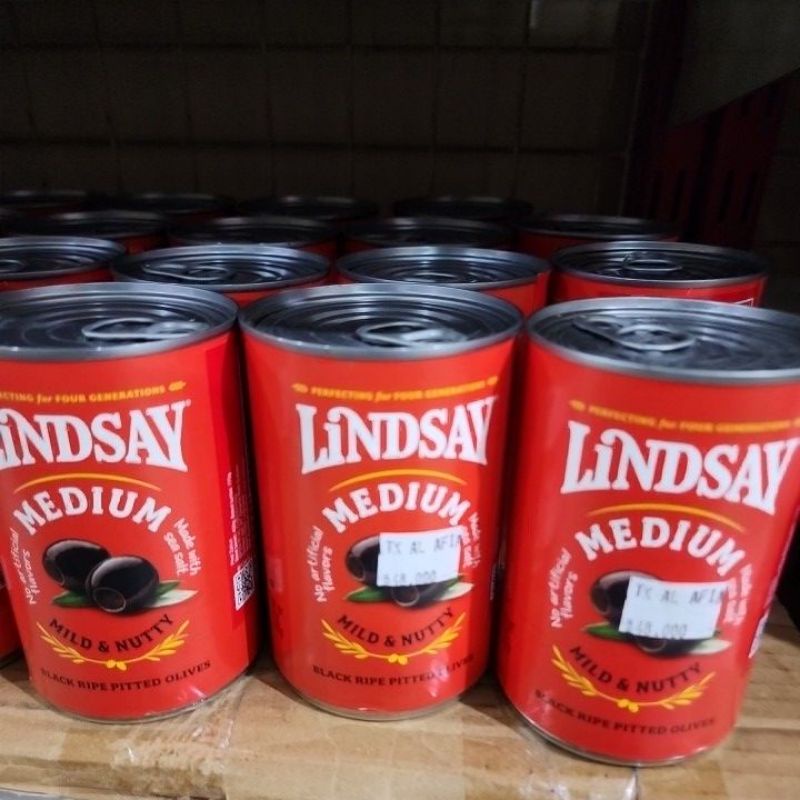 

SGS Lindsay medium zaitun hitam Mild & Nutty 170gram
