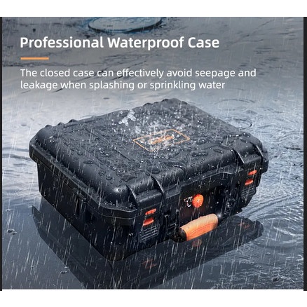 Sunnylife Safety Carrying Case Waterproof Hard Case for DJI RS 3 Mini