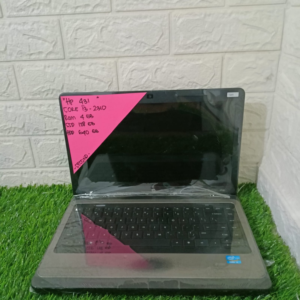 HP 431 CORE I3-2310 RAM 4GB SSD 128GB HDD 640GB 14 INCH