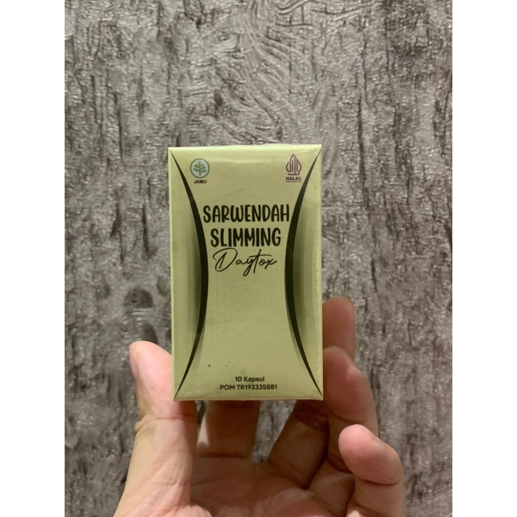 [ FREE GIFT ] Sarwendah Juice Slimming Daytox - Kapsul Penurun Berat Badan BPOM