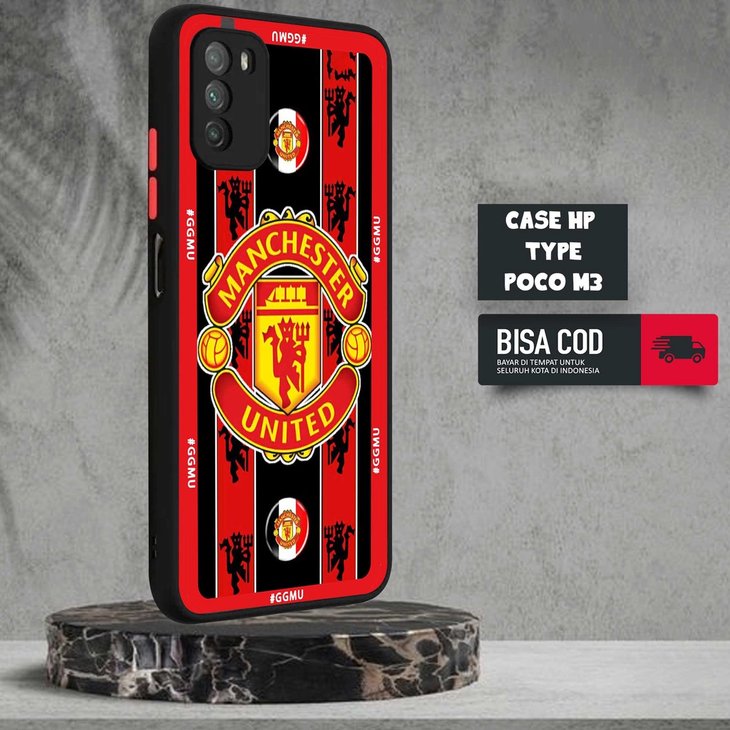 CASE XIAOMI POCO M3 2022 MOTIF [BOLA] TERLARIS CASING XIAOMI POCO M3 TERBARU DOVE MATTE FUZE SOFTCAS