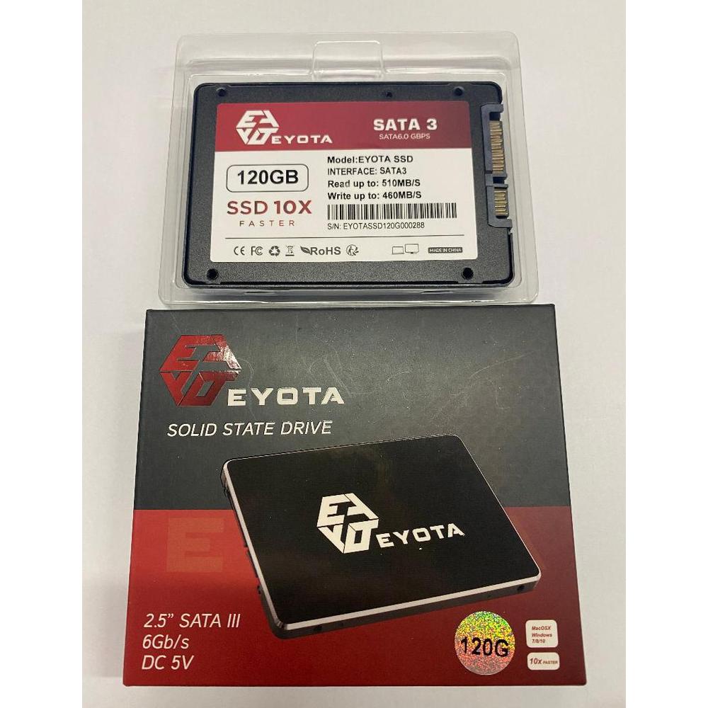 Ssd Eyota 120Gb Sata Iii 2.5" 6Gb/S Garansi Resmi 5 Tahun Terlaris