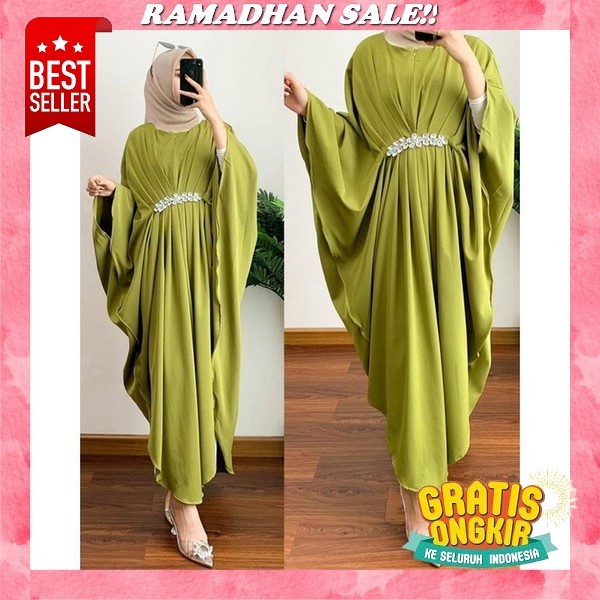 Gamis Kekinian Remaja Baju Gamis Terbaru 2023 Lebaran Wanita Baju Muslim Wanita Gamis Mewah Muslimah
