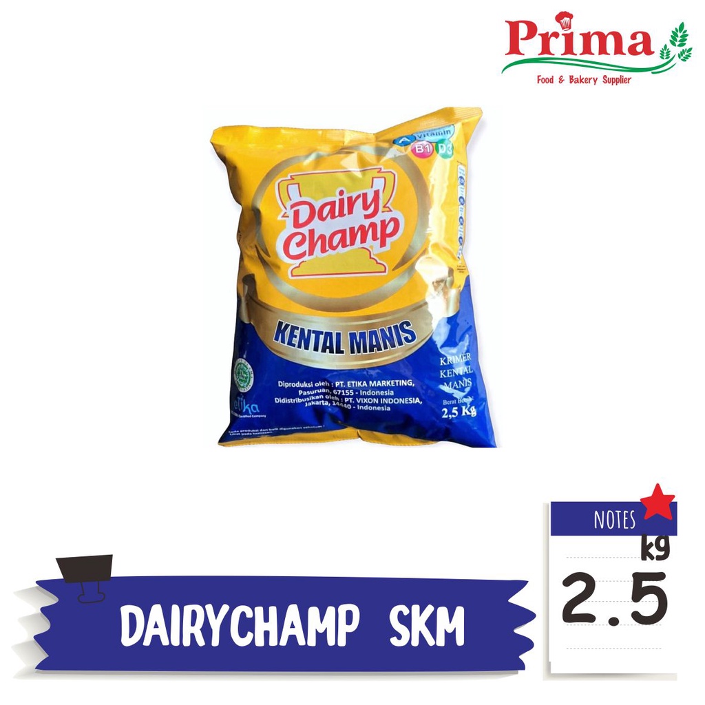 

DAIRY CHAMP SKM EKONOMIS KEMASAN 2.5kg