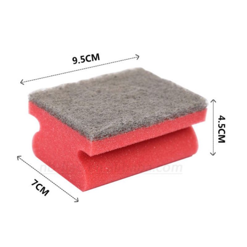 LIAO Spons Sabut Cuci Piring isi 3 pcs Anti Gores Sponge Serbaguna (H130030)
