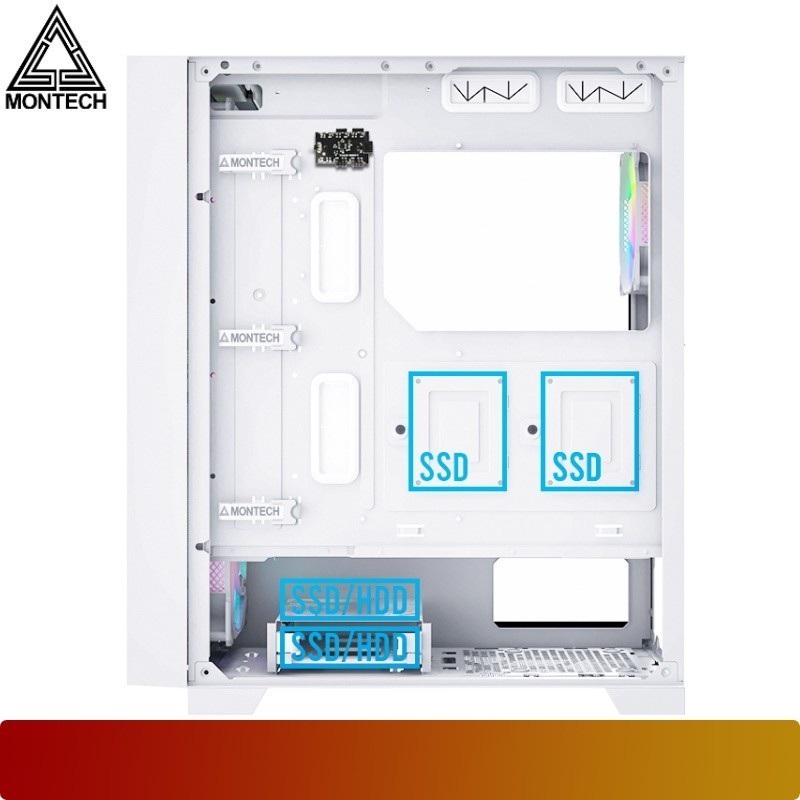 Casing MONTECH AIR 1000 Premium Experience Extreme Cooling