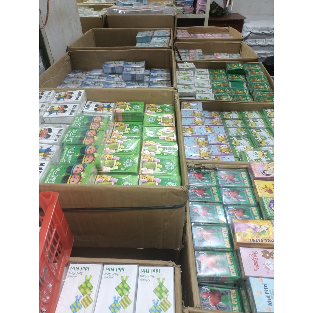 

AMPLOP LEBARAN IDUL FITRI 100 PCS MOTIF DAN KARAKTERAMPLOPMIKA