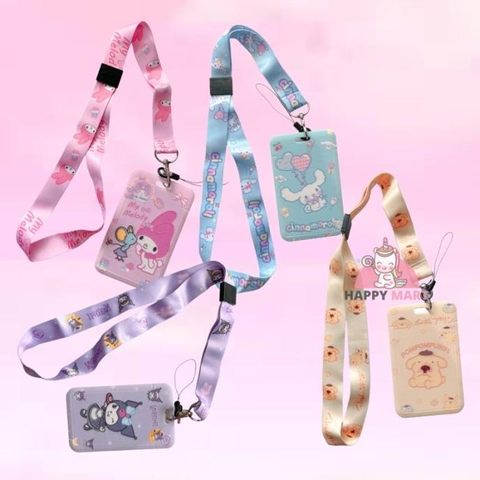 

LANYARD Card Holder Name tag / kuromi / cinamonroll / melody