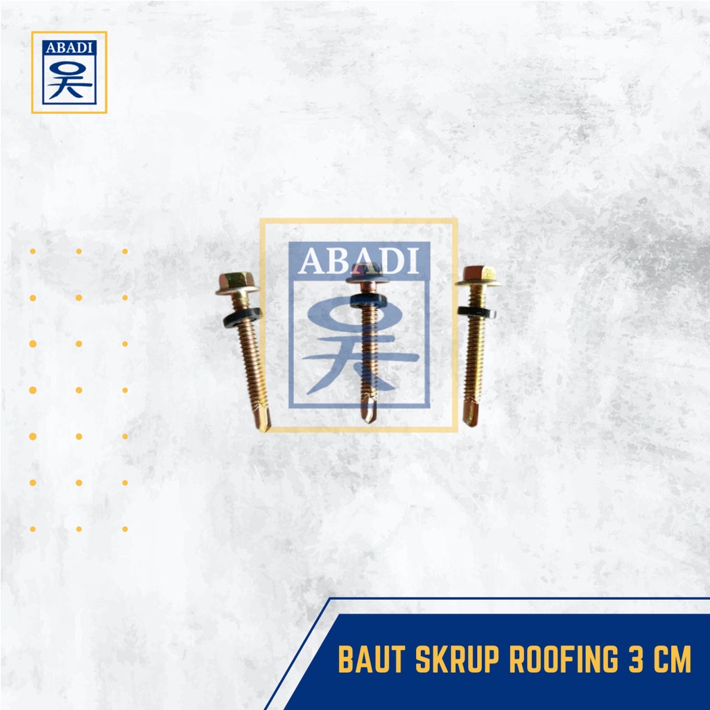 BAUT SKRUP ROOFING 3 CM