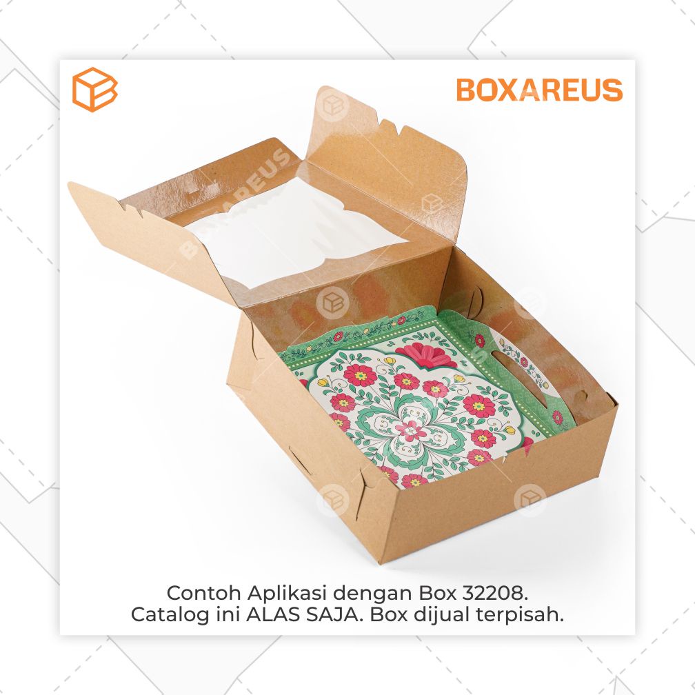 Alas Kue Cake Tray 22 cm Tatakan Bolu Tatak Makanan Nampan | AA22