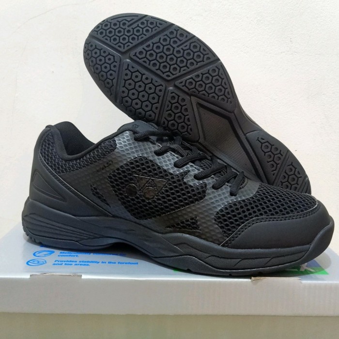 {MentariStore} Sepatu badminton YONEX ALL ENGLAND 01SEPATU YONEX ORIGINAL SERIES - Hitam 43 Diskon