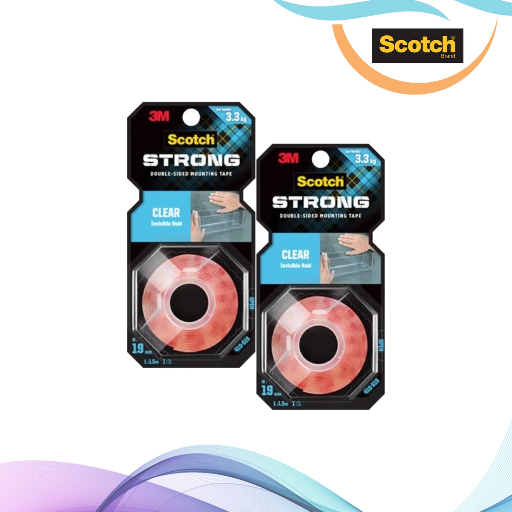 

MOUNTING TAPE / LACKBAN BANTALAN SCOTCH 410-S19 BLSTR