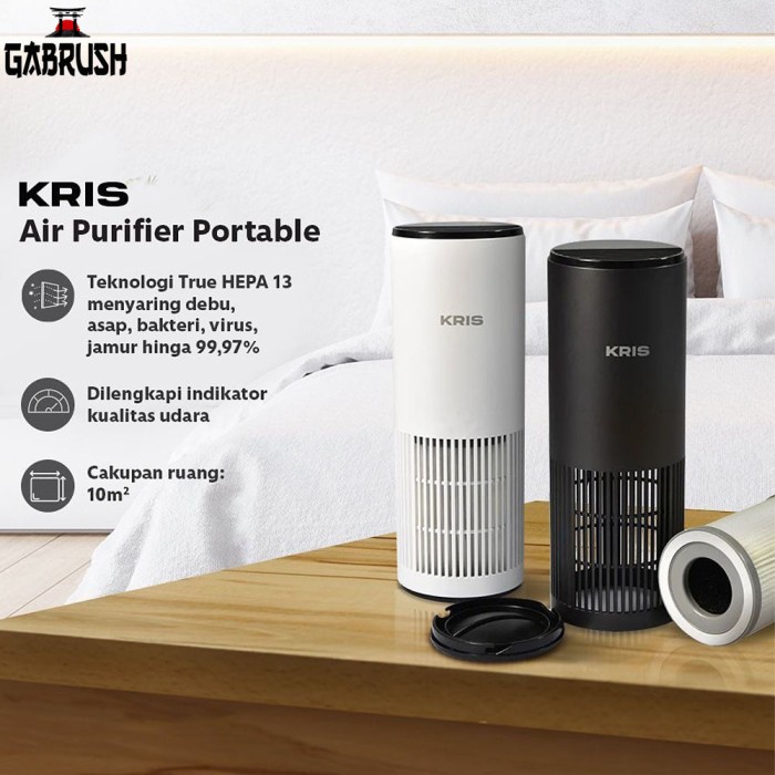 KRIS Air Purifier HEPA True Filter