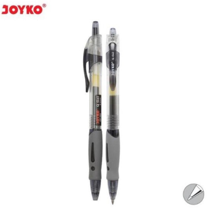 

Pen Gel JOYKO GP 265 Pulpen HITAM isi 12 pcs berkualitas - GP-265