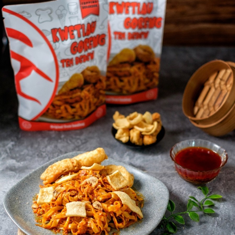 Kwetiau Goreng Teh Dedew Sambal Geprek Asli Bandung