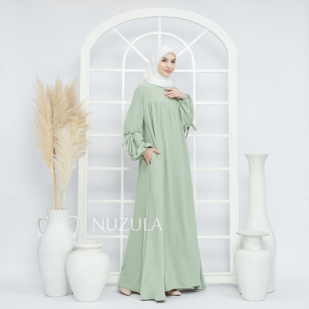 Gamis Super Jumbo LD 140 &amp; LD 120 Bahan Cringkle Airflow Premium