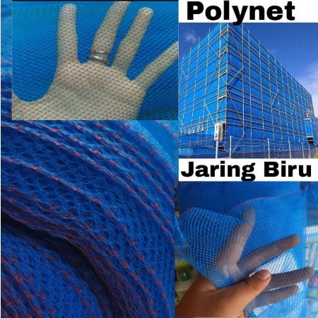 Jaring Polynet Safety Net 1 Roll 100cm lebar 130cm Merk kingfish