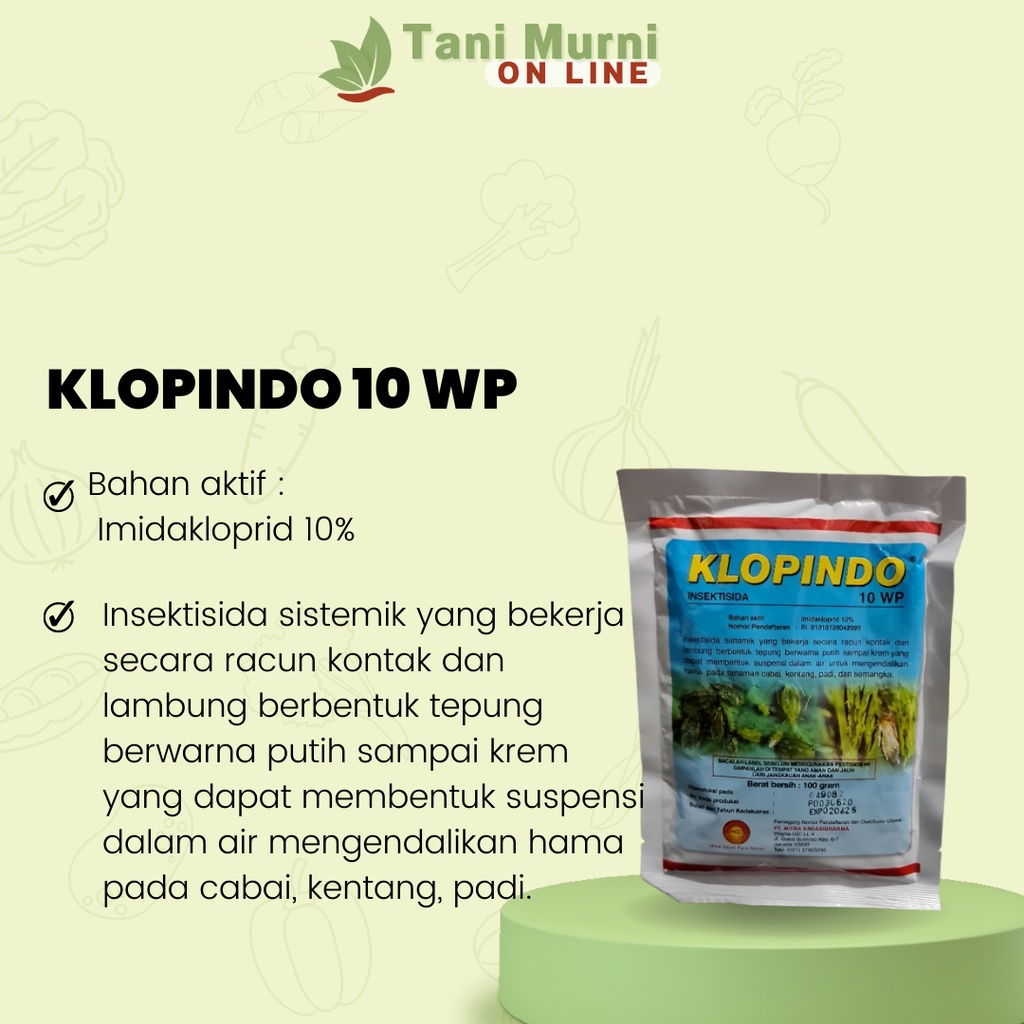 Insektisida Klopindo 100 gram