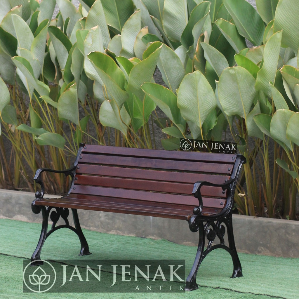 Kursi Taman Besi Minimalis - tipe Corleone  - Kursi Outdoor