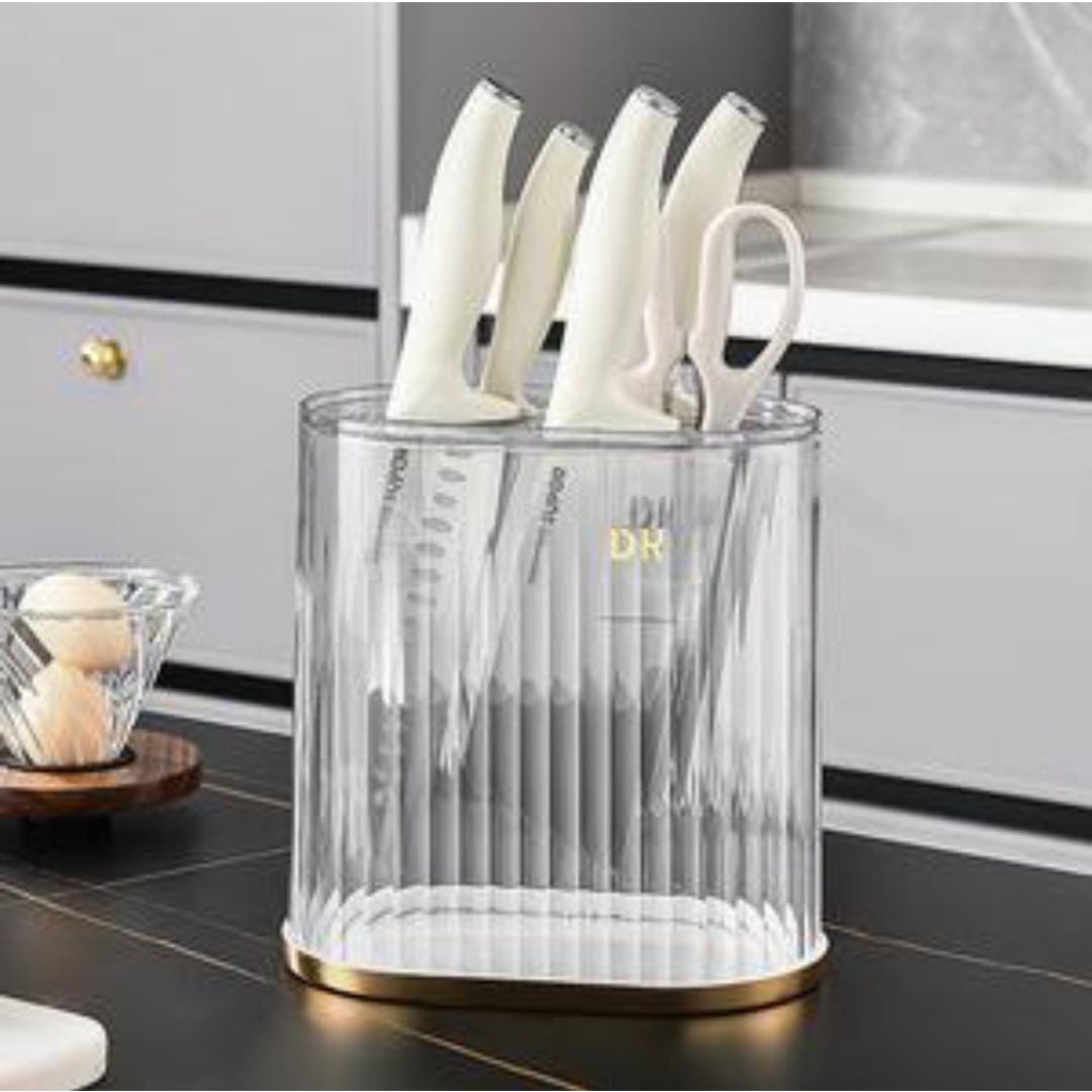 Tempat Pisau Dapur / Wadah Penyimpanan Pisau Aesthetic / Rak Pisau