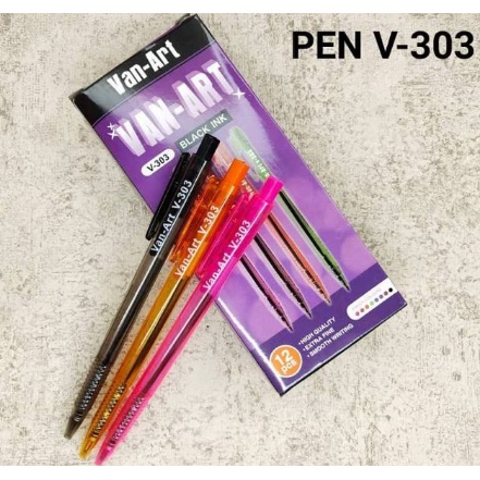 

Ballpoint click(Harga 1 lusin),bolpen click, bolpen cetek VA-303, bolpoin cetek, pulpen klik