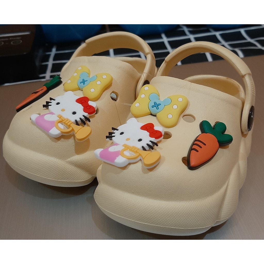 SANDAL BAIM ANAK PEREMPUAN 1-5  TAHUN TALI BELAKANG TERBARU VANCHNEE