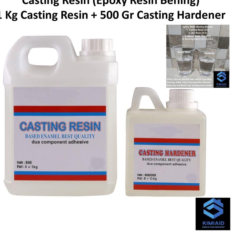 ☈ Epoxy Resin Bening 1,5 Kg - Epoxy Resin Bening 1.5 Kg - Casting Resin - Epoxy Resin Clear Bening ℗