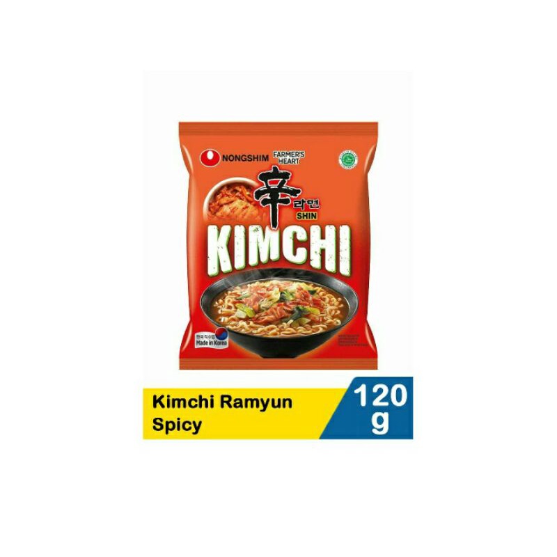 Nong Shim Kimchi Ramyun Spicy 120G