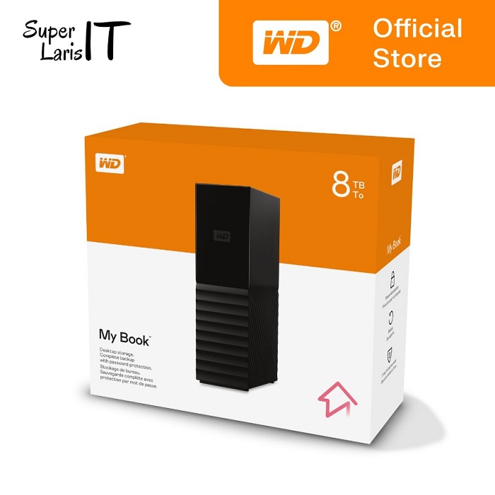 WD MyBook/My Book 4TB 6TB 8TB HDD Harddisk Hardisk Portable/External 3.5"