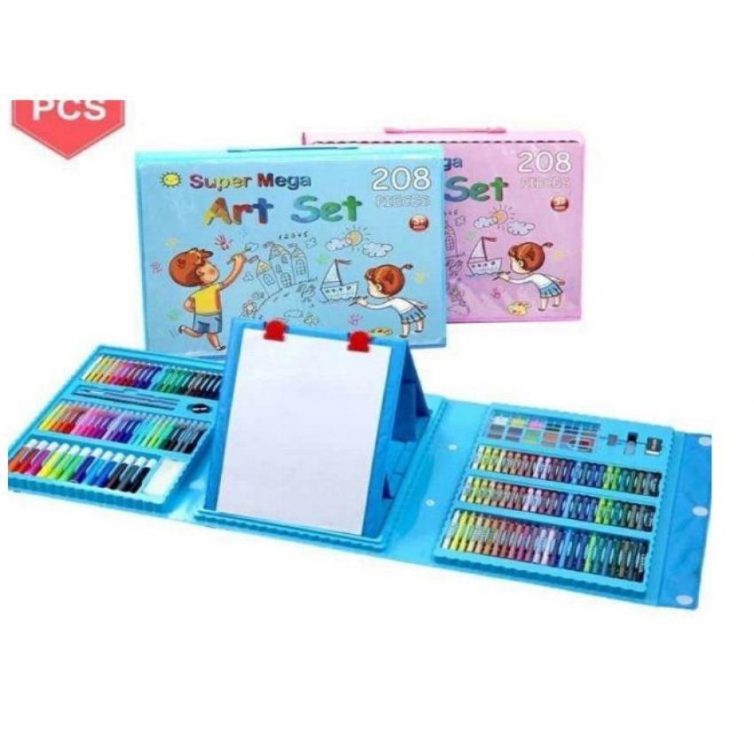 

Crayon Super Mega Art Set 208pcs -Alat Gambar Crayon Super Mega