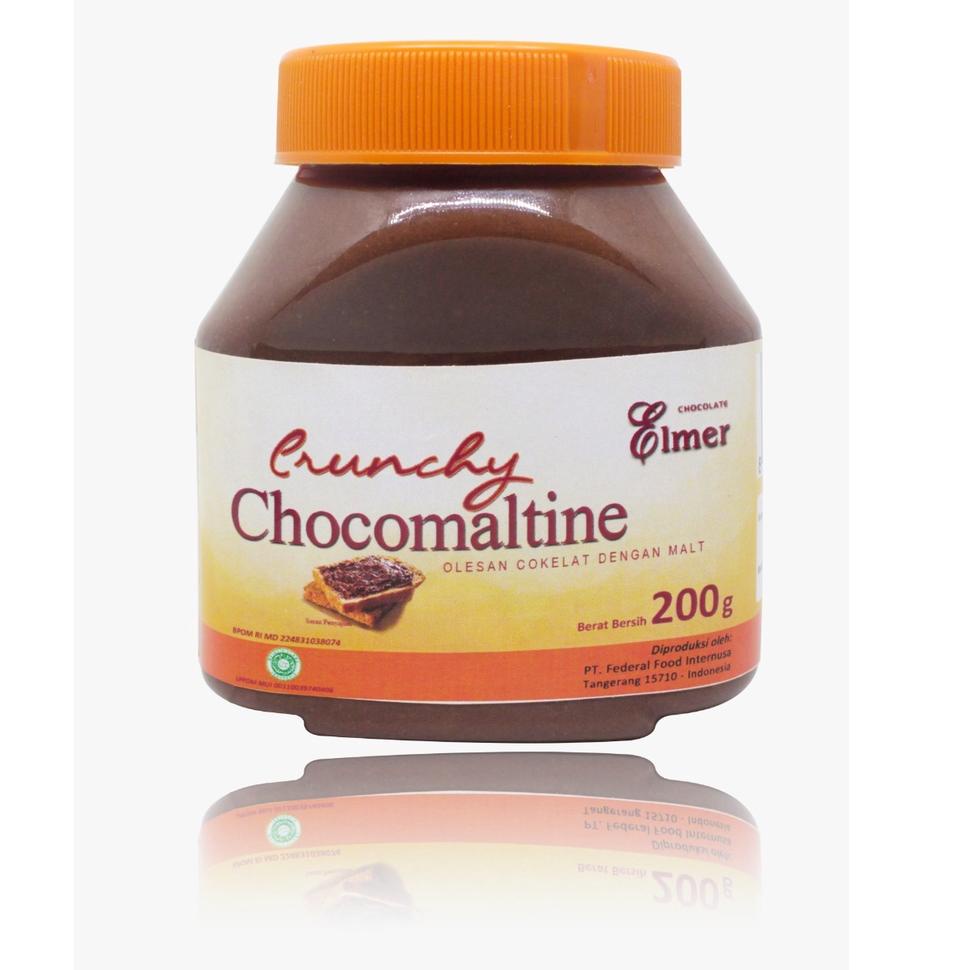 

☛ Tampil fashionable Elmer Crunchy Chocomaltine 200gr .,,.,.,