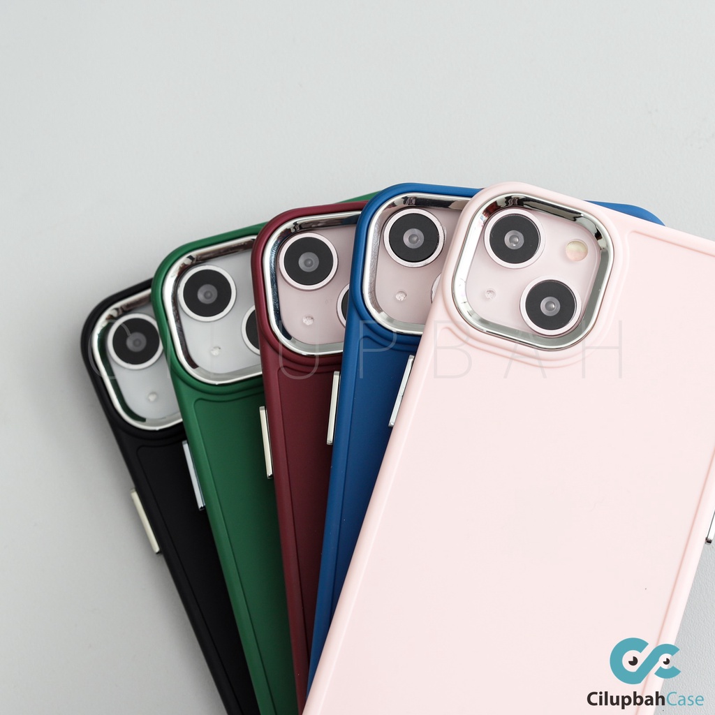 Soft Case Camera Luxury Plating Full Cover for iPhone 13 14 14+ Pro Max