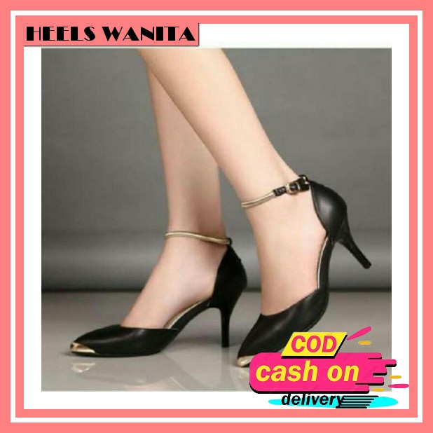 Sepatu Pesta Wanita High Heels Sepatu Kerja Kantor Hils Wanita Heals Pesta Kondangan Import Haihils 