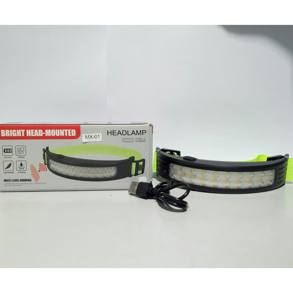 Brightest Spotlight Headlamp Led Strong Headlight Head-Mounted Flash MX-01