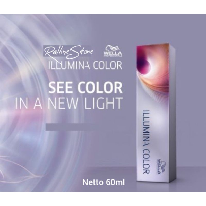 WELLA ILLUMINA COLOR Permanent Creme Hair Colour _netto 60ml.
