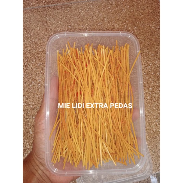 

MIE LIDI EXTRA PEDAS KEMASAN BOX 500ML 100GRM