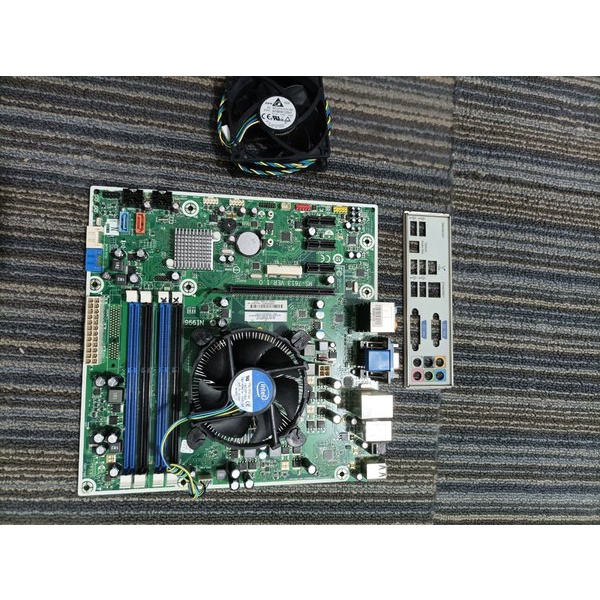 Motherboard Pc Merk Hp Paket Prosesor Intel Core I5 650 Speed 3.20 Ghz Lengkap Heatsing Fan Dan Fan
