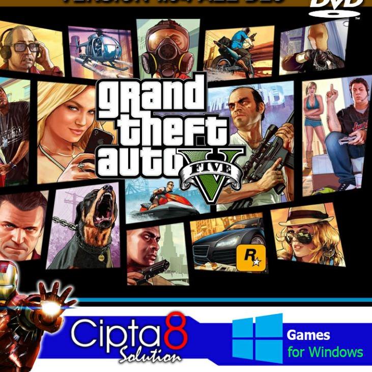 12.12 HARGA GROSIR GTA V ALL DLC - GRAND THEFT AUTO V / GTA 5 - GAME PC 